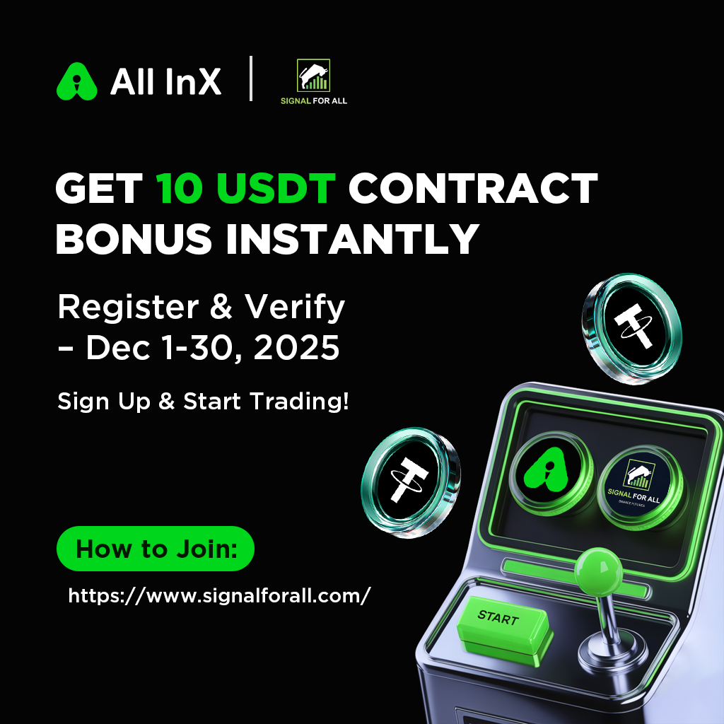 AllINX x SignalForAll Partnership Campaign | Get Up to 710 USDT + FREE VIP